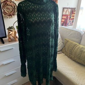 Free People Long Sleeve Lace Dress